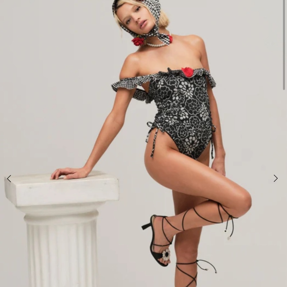 For Love & Lemons Hannah One Piece Swimsuit